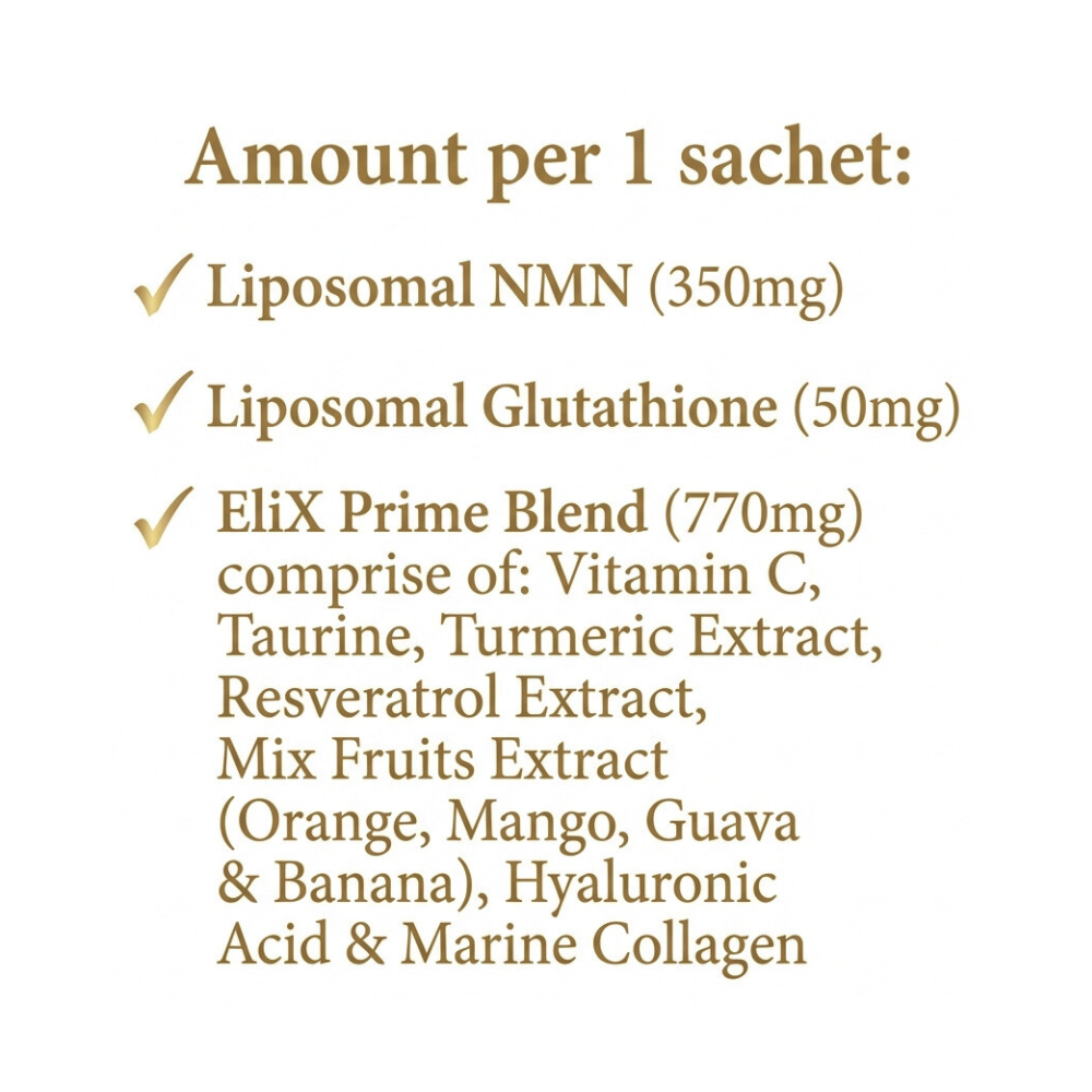 EliX Prime – Daily Longevity System (30 sachets)