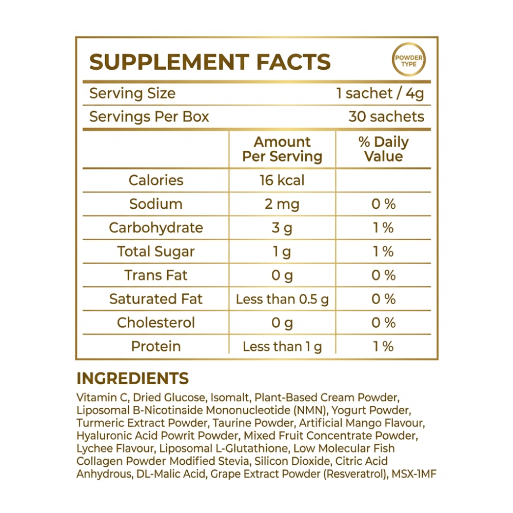 EliX Prime – Daily Longevity System (30 sachets)